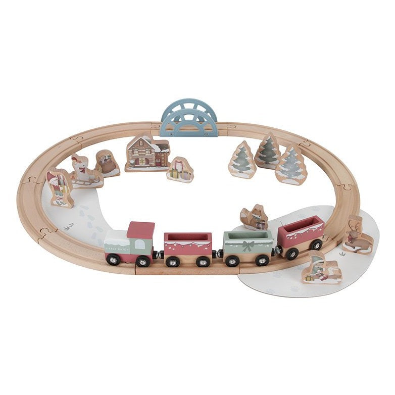 Pista de Comboio de Natal - Little Dutch