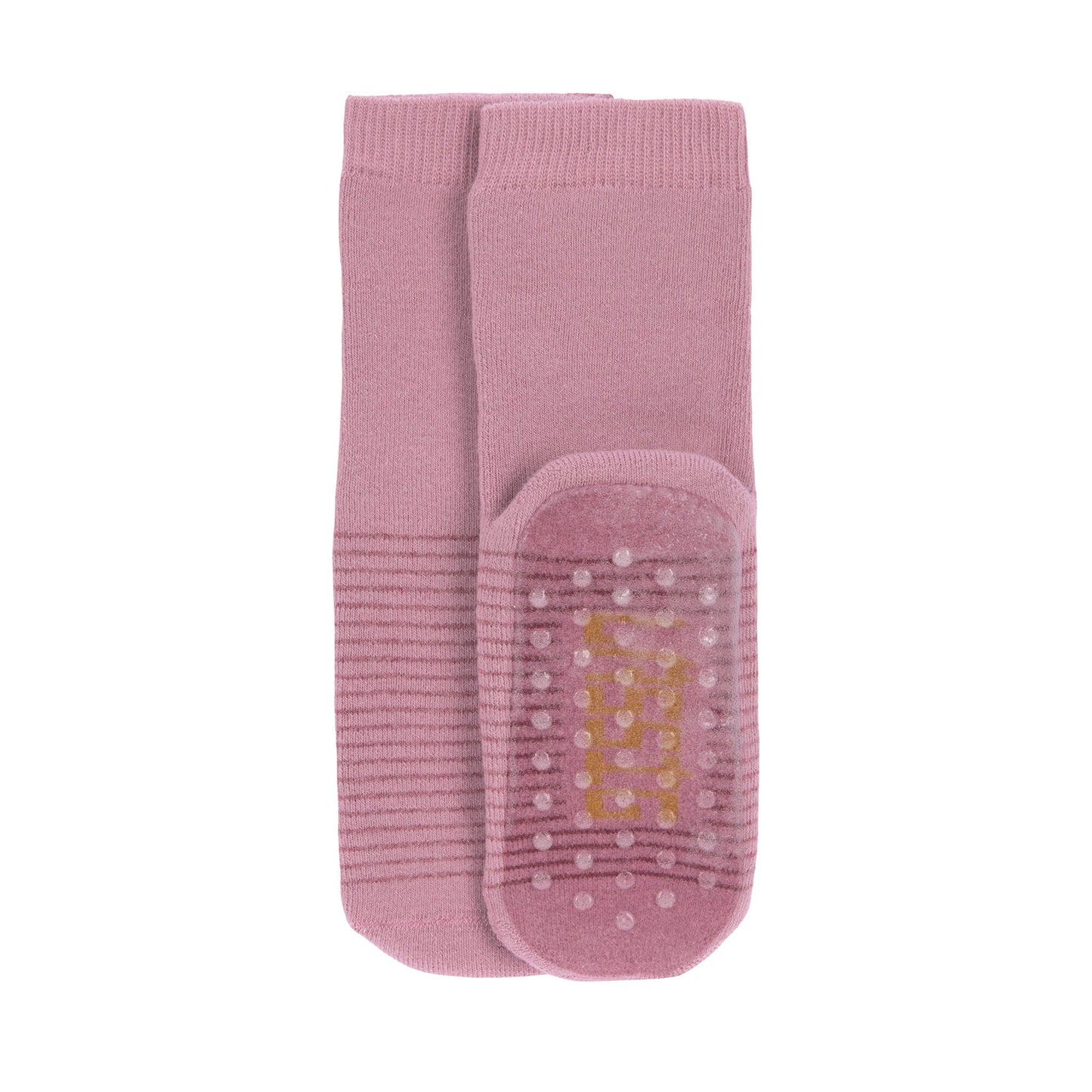 Pack de 2 pares de meias antiderrapantes Rosa - Lassig (Respeitadoras)