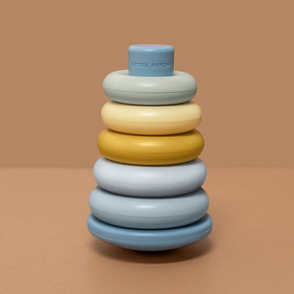 Argolas de Empilhar Azul - Little Dutch