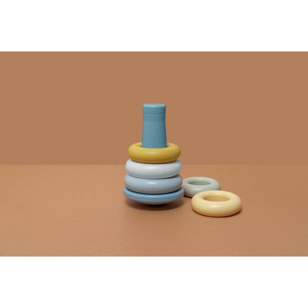 Argolas de Empilhar Azul - Little Dutch