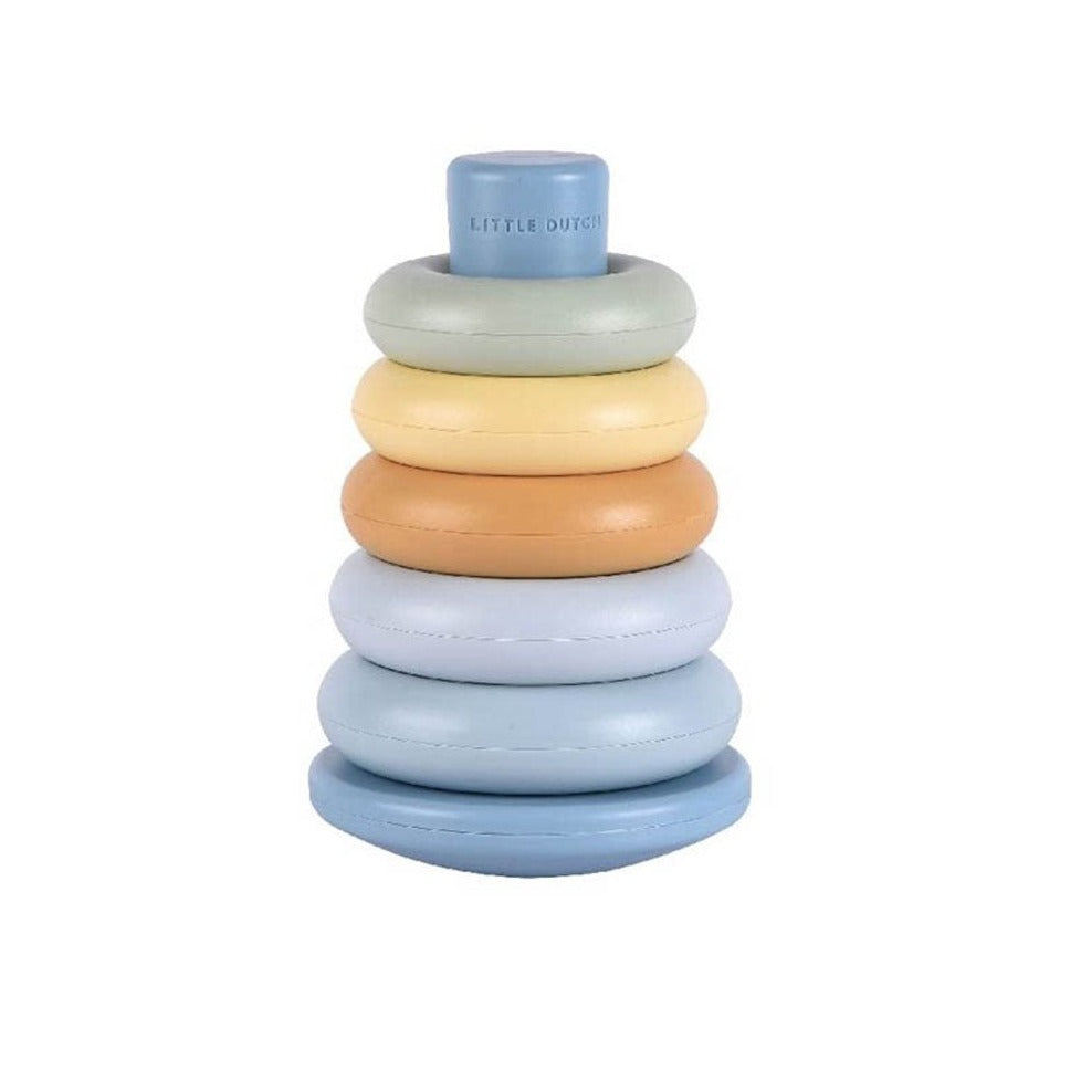 Argolas de Empilhar Azul - Little Dutch