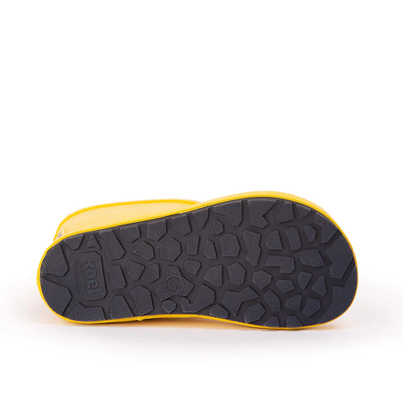 Galochas Barefoot Wellie Bare Yellow - Koel