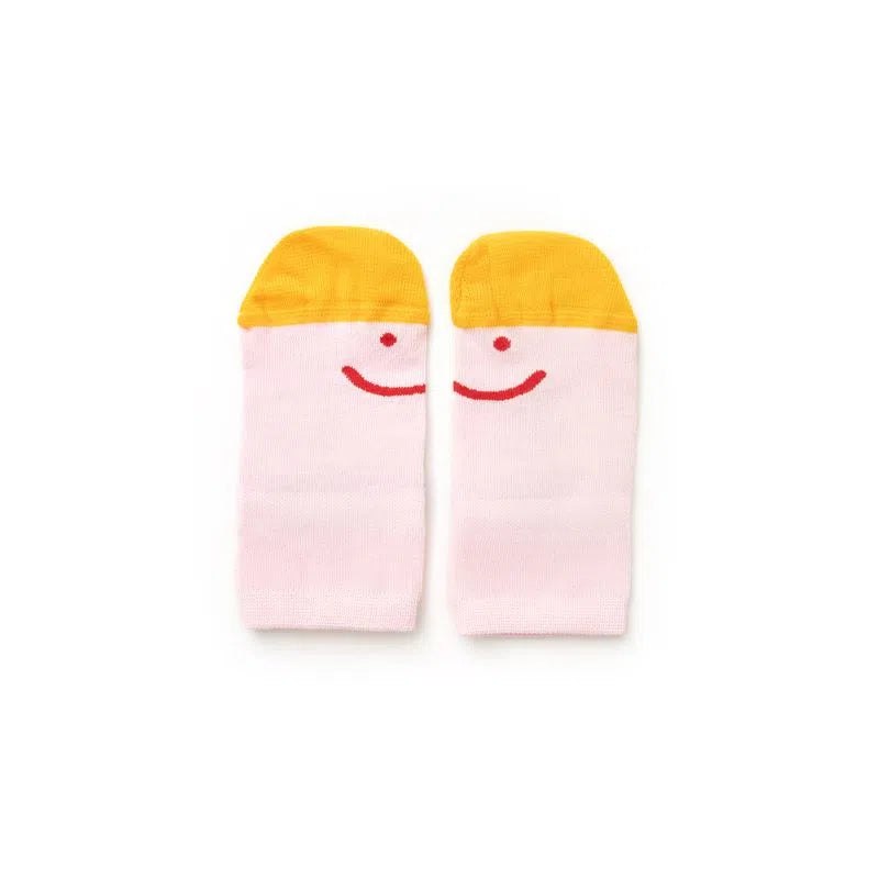 Meias barefoot Smile Lavanda - Tip Toey Joey