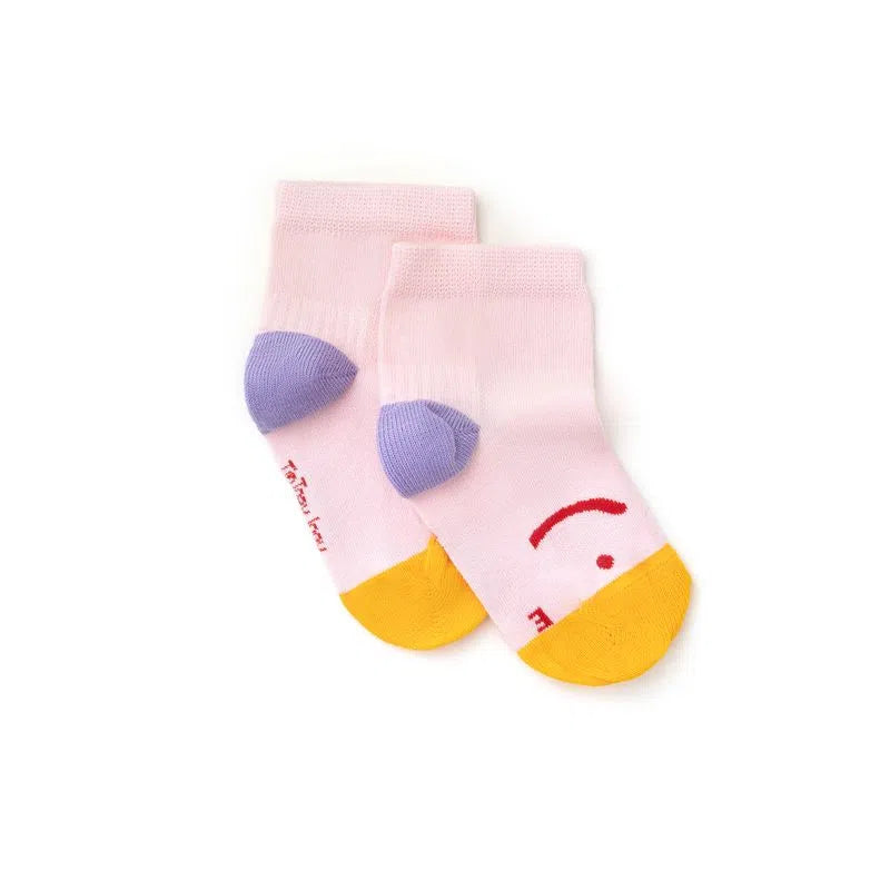 Meias barefoot Smile Lavanda - Tip Toey Joey