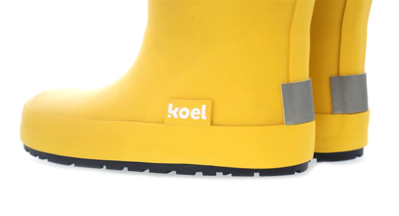 Galochas Barefoot Wellie Bare Yellow - Koel
