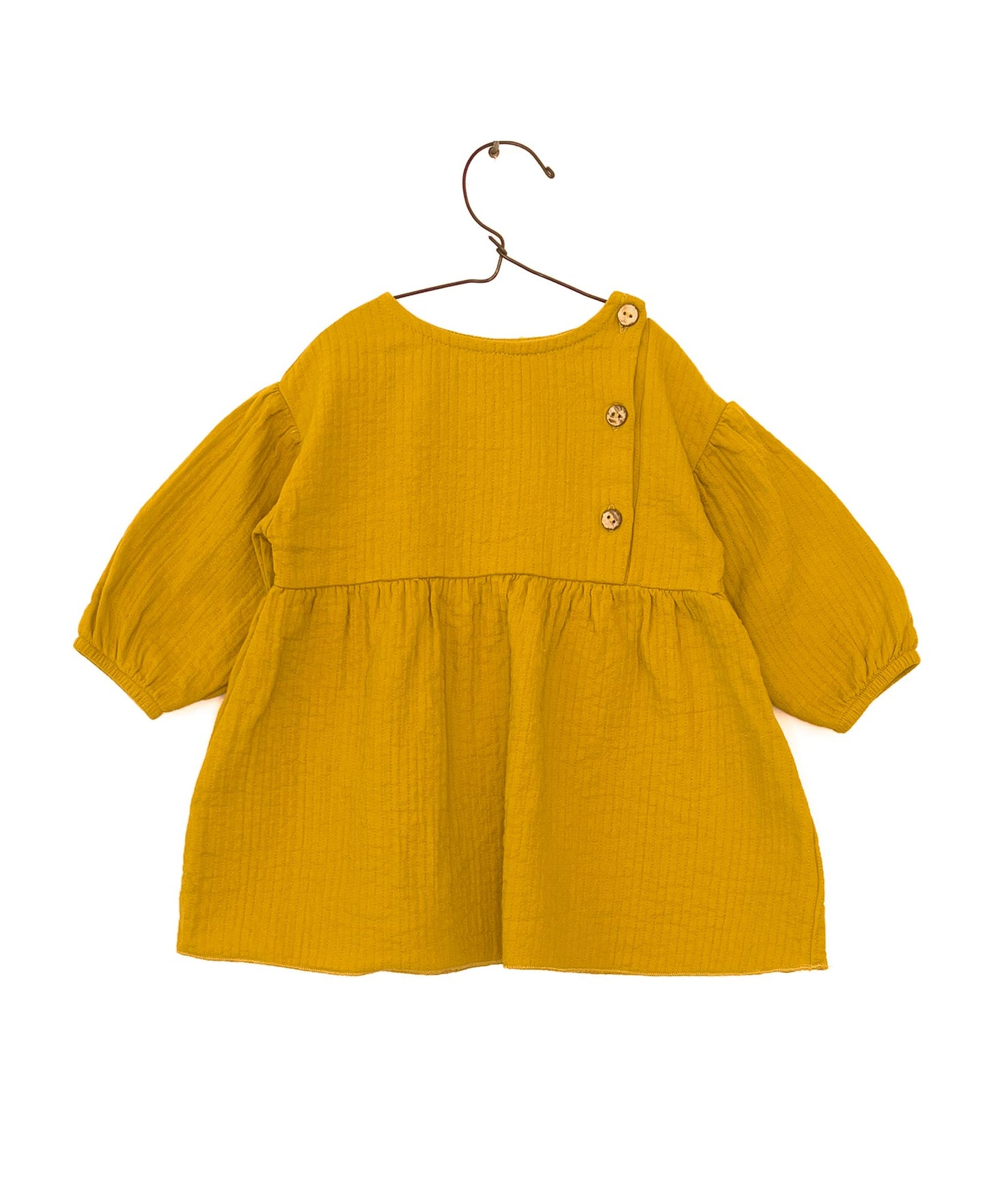 Vestido Tecido Amarelo - Play Up