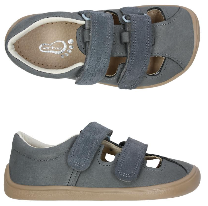 3F Bar3foot - Sandálias Summer Cinza