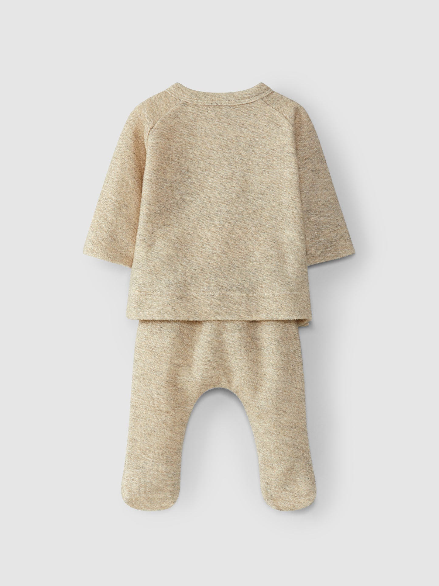 Conjunto de duas peças em felpa suave Areia - Snug