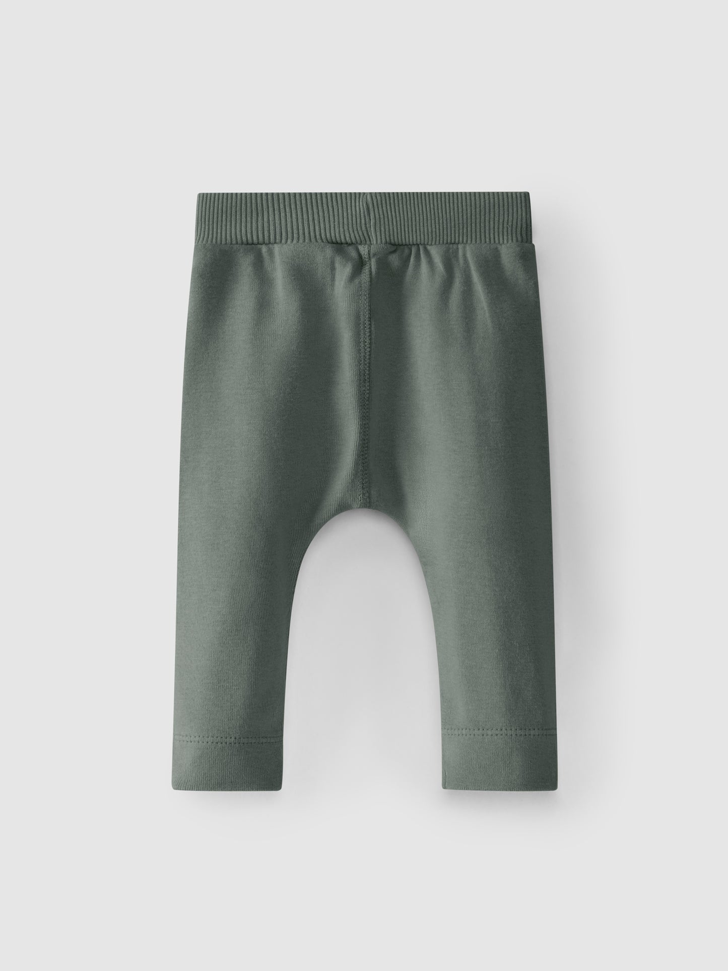Leggins cardadas em algodão orgânico Azul petróleo - Snug