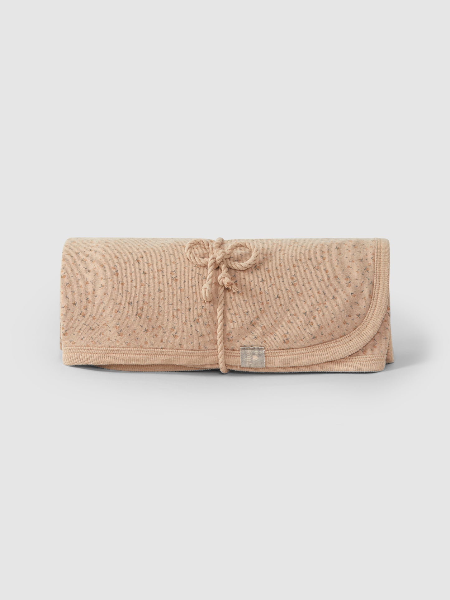 Manta em algodão orgânico flor Nude - Snug