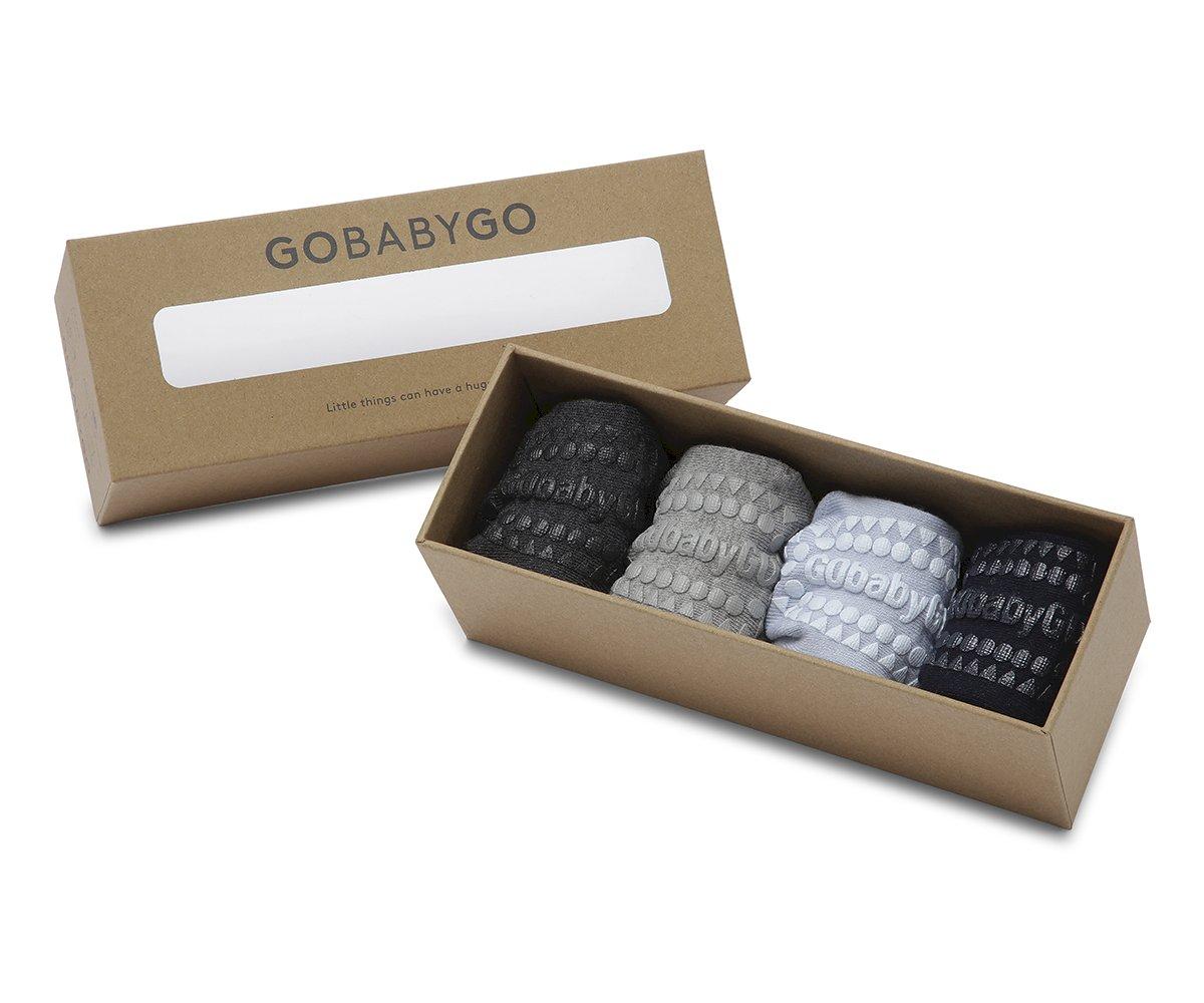 Box 4 meias Sola Antiderrapante Sky Blue
