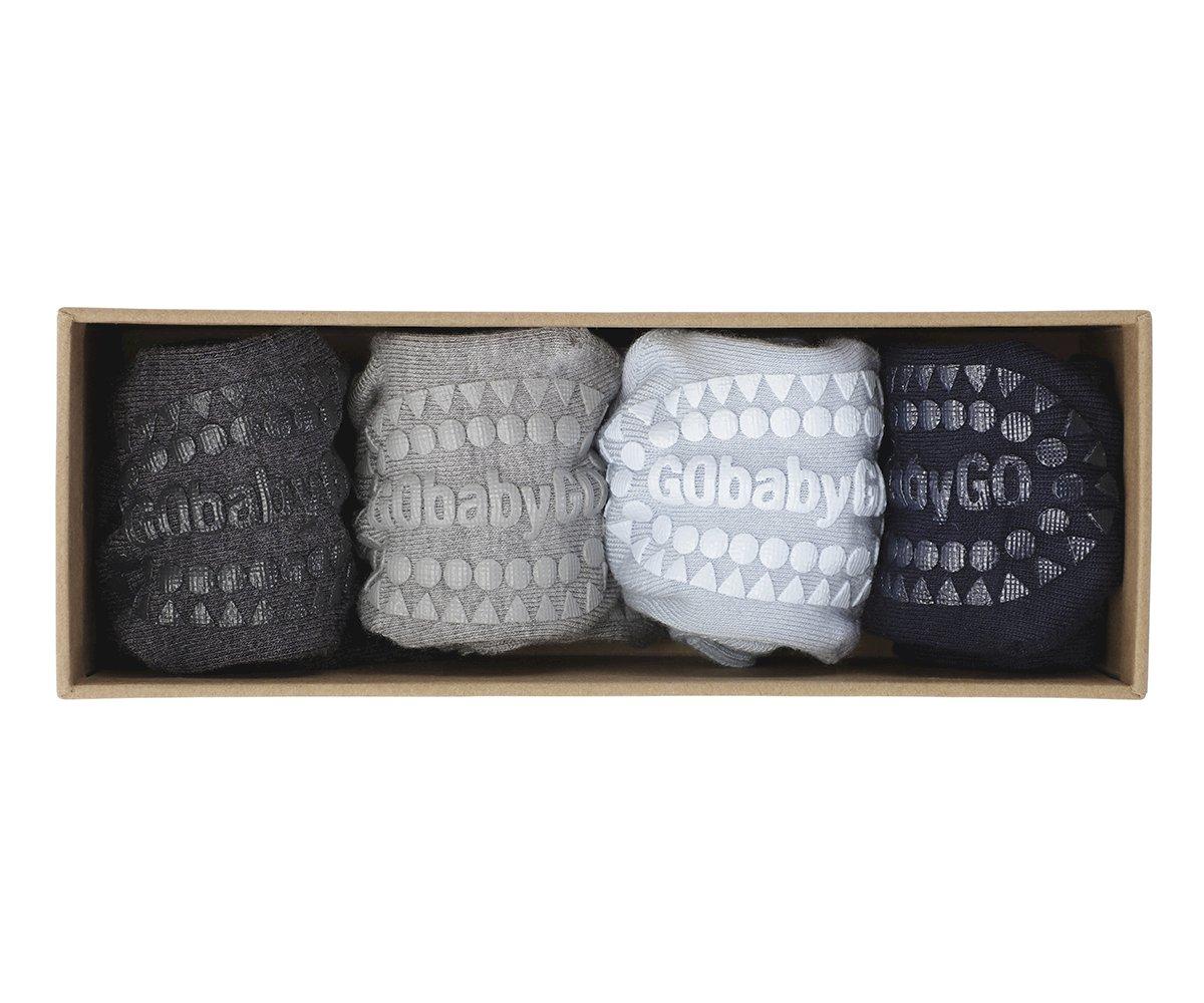 Box 4 meias Sola Antiderrapante Sky Blue