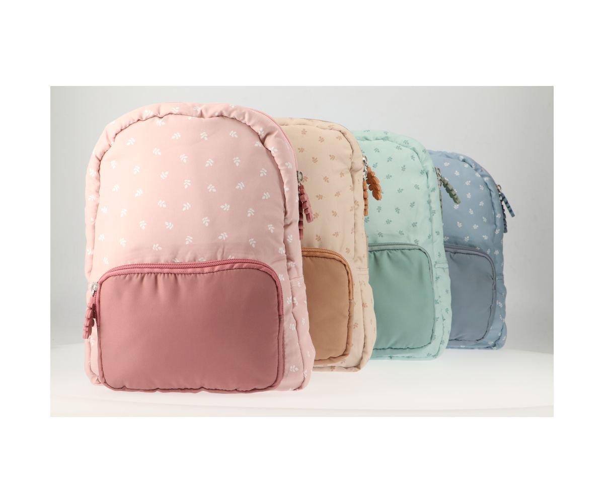 Mochila Infantil Leaves Pink - Tutete