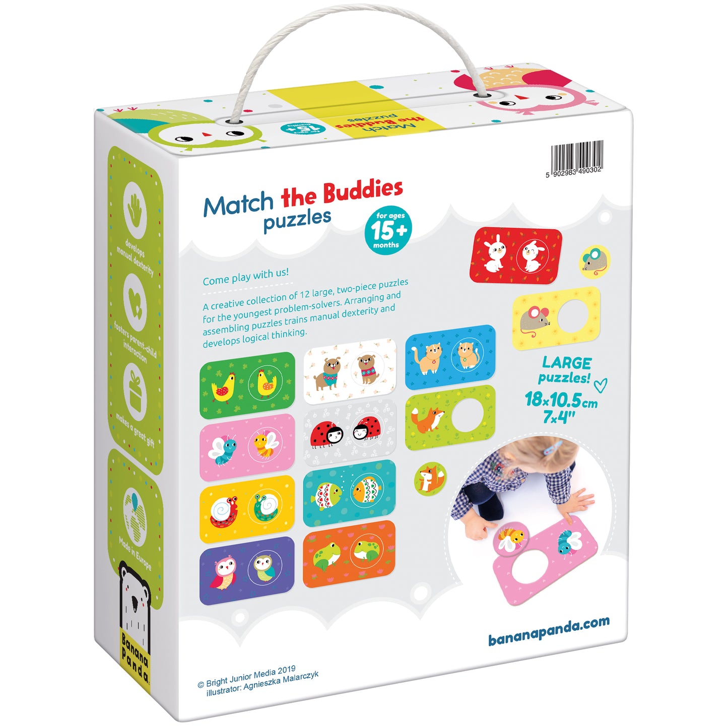 Puzzle Match Amiguinhos +15M - Banana Panda