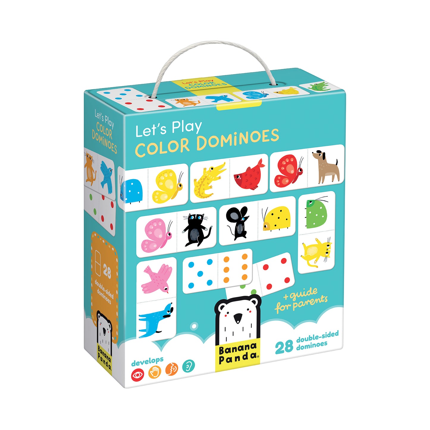 Jogo Dominó de cores +2 - Banana Panda