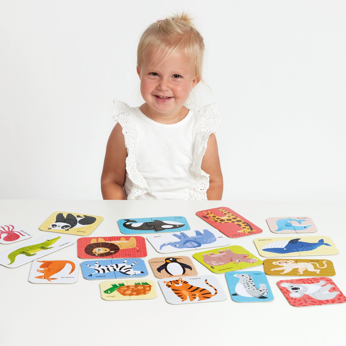 Banana Panda - Puzzle Pairs: Wild Animals 18m+