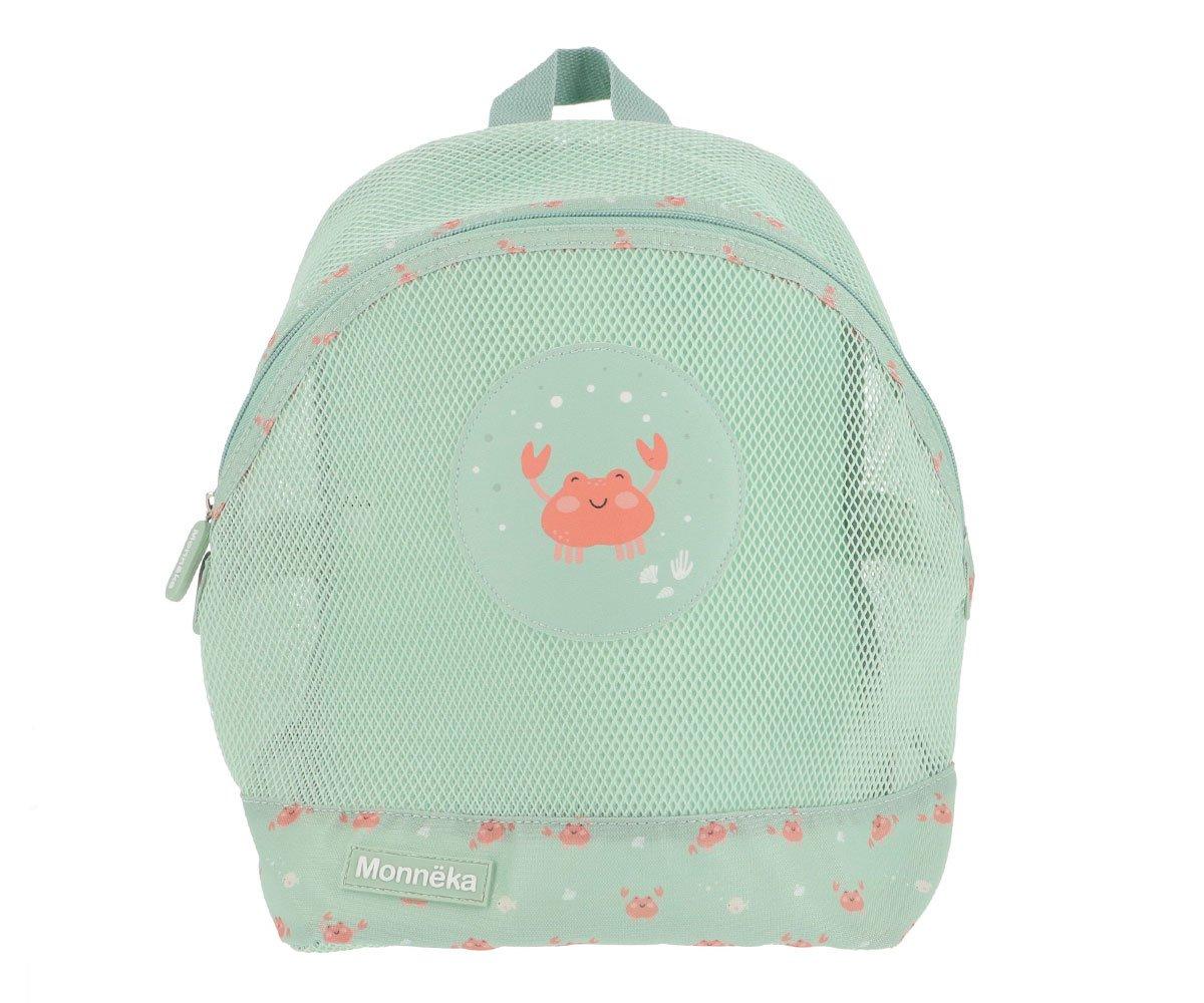 Monnëka - Mochila de praia anti-areia Crab Sage