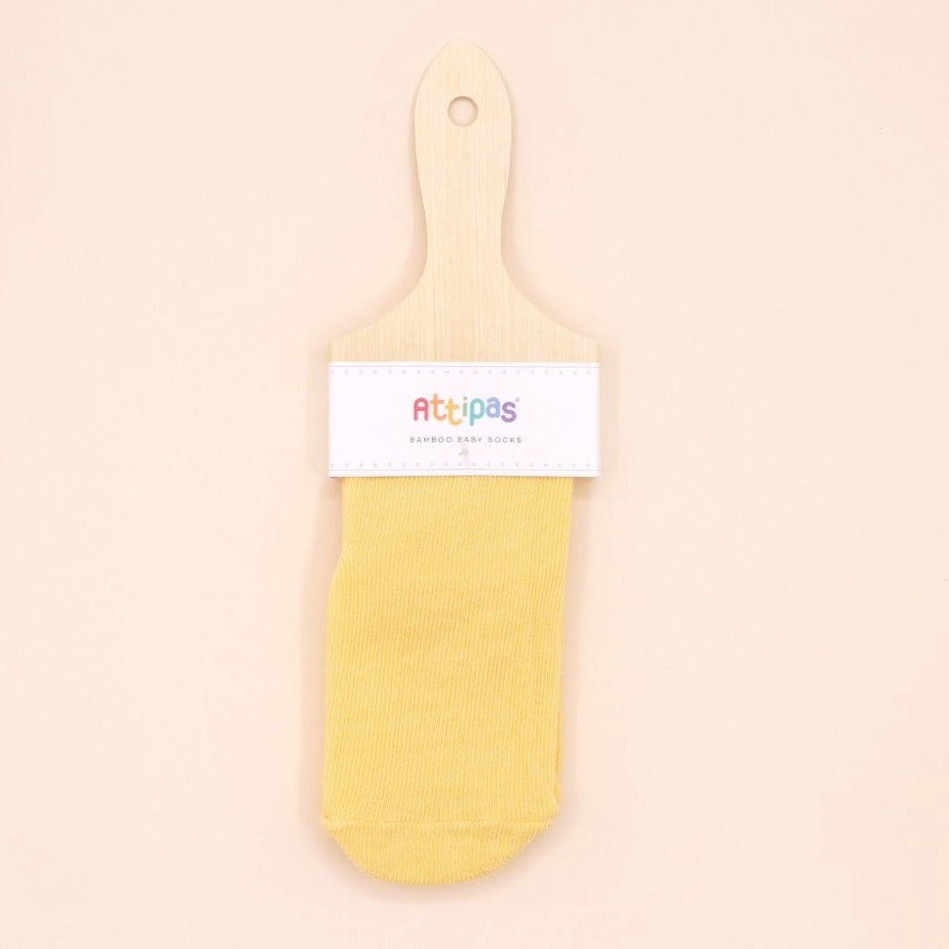 Meias Antiderrapantes Rainbow Yellow - Attipas