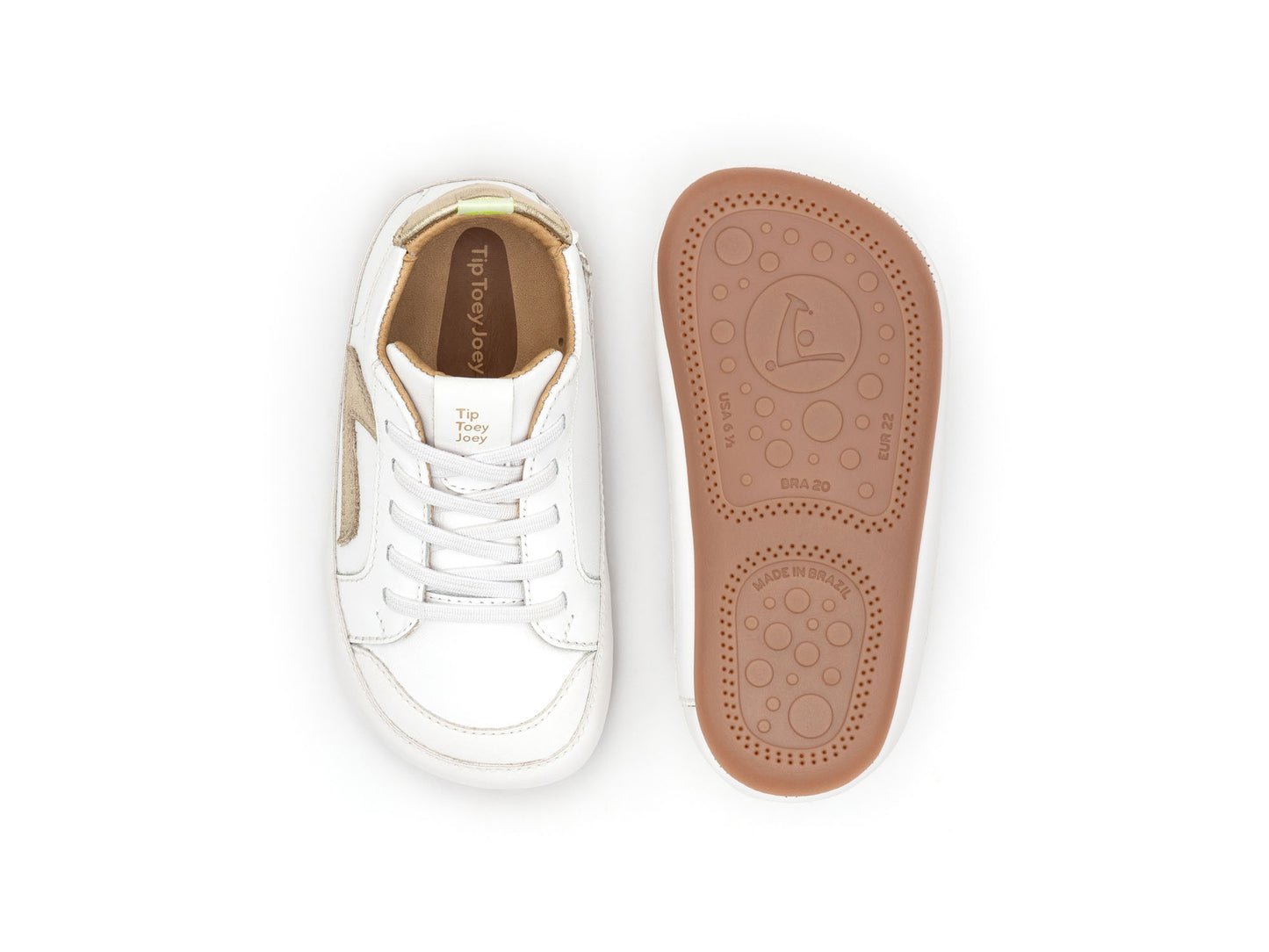Tip Toey Joey - Ground White Champagne
