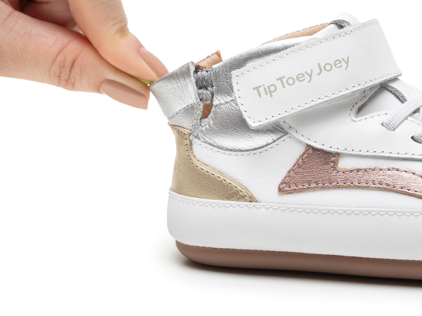 Tip Toey Joey - Ténis Landy High-top Rose Gold