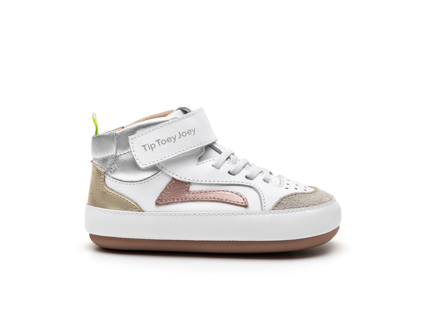 Tip Toey Joey - Ténis Landy High-top Rose Gold