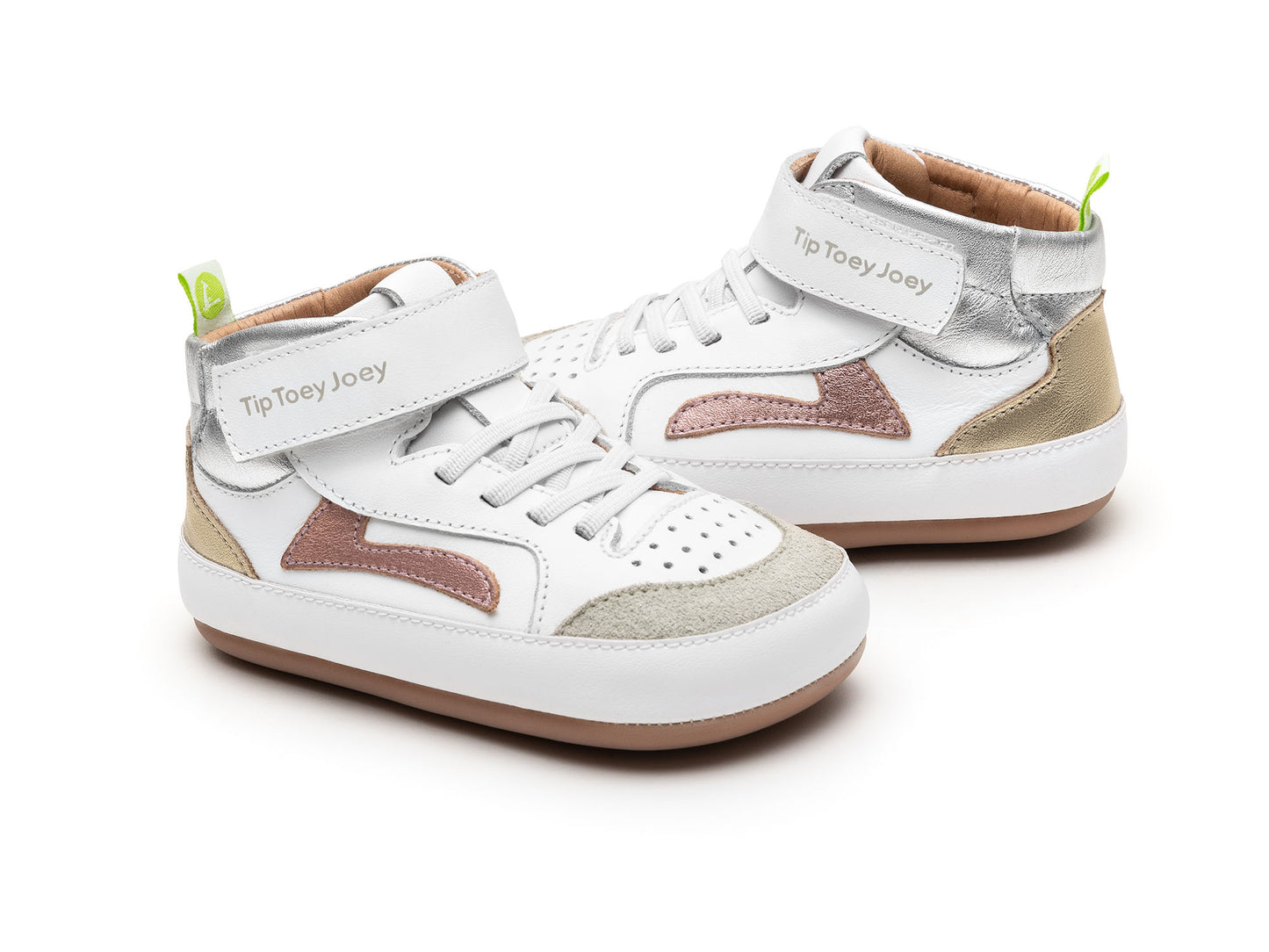 Tip Toey Joey - Ténis Landy High-top Rose Gold