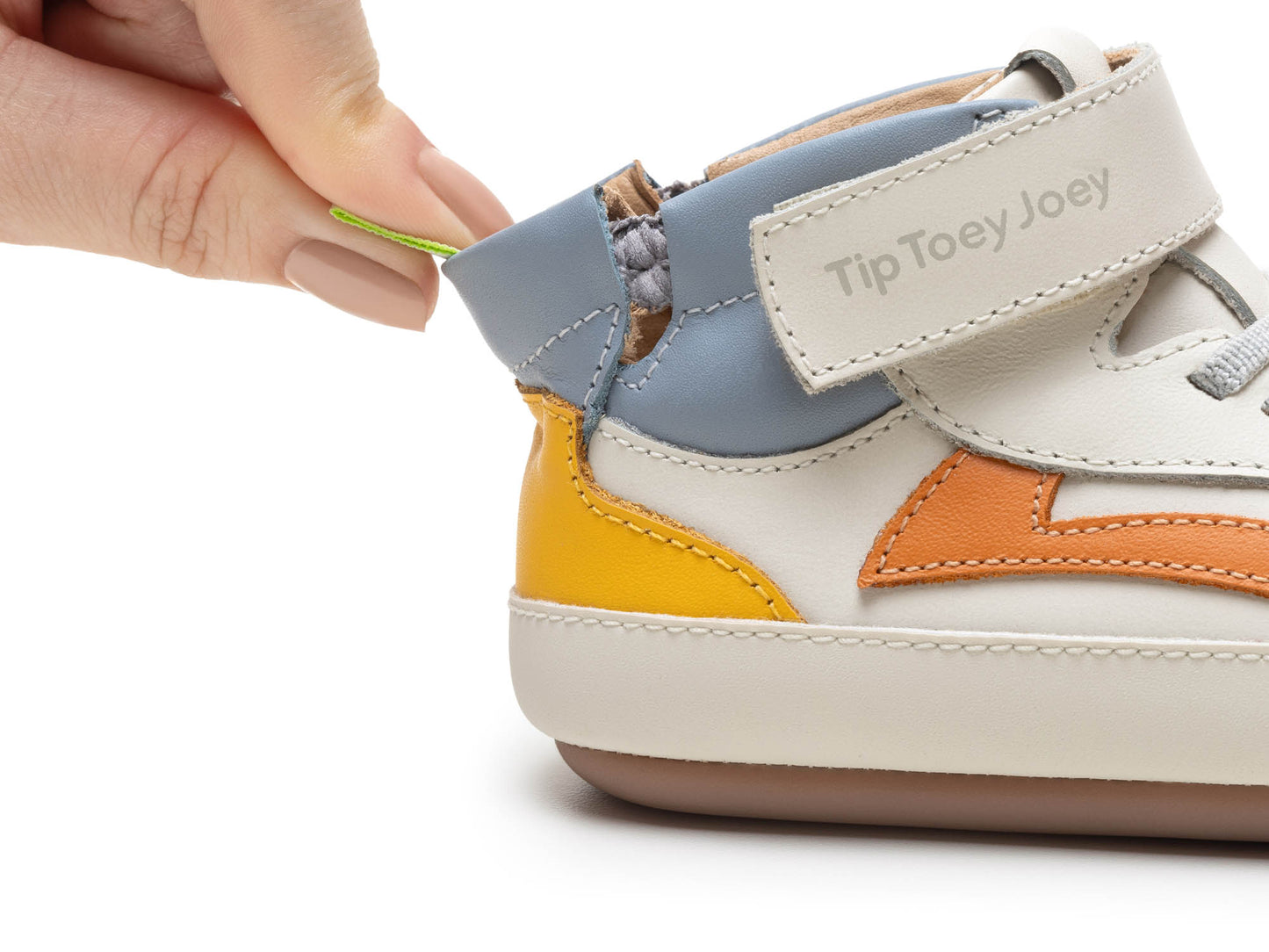 Tip Toey Joey - Ténis Landy High-top Tangerina