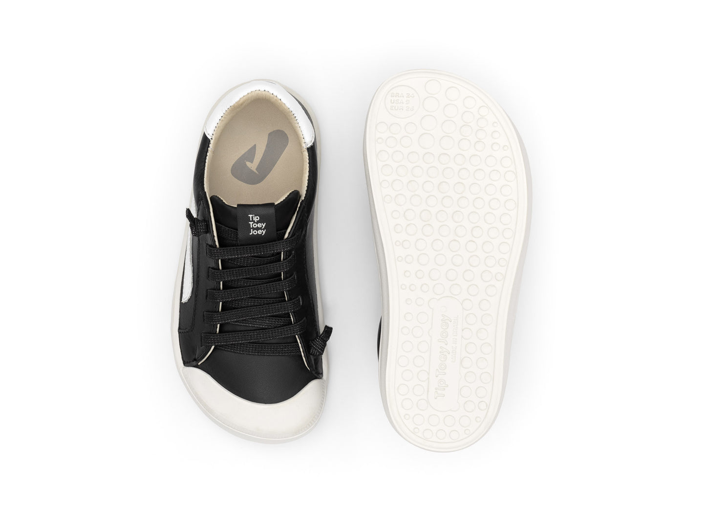 Tip Toey Joey - Ténis Ground Black (run&play)
