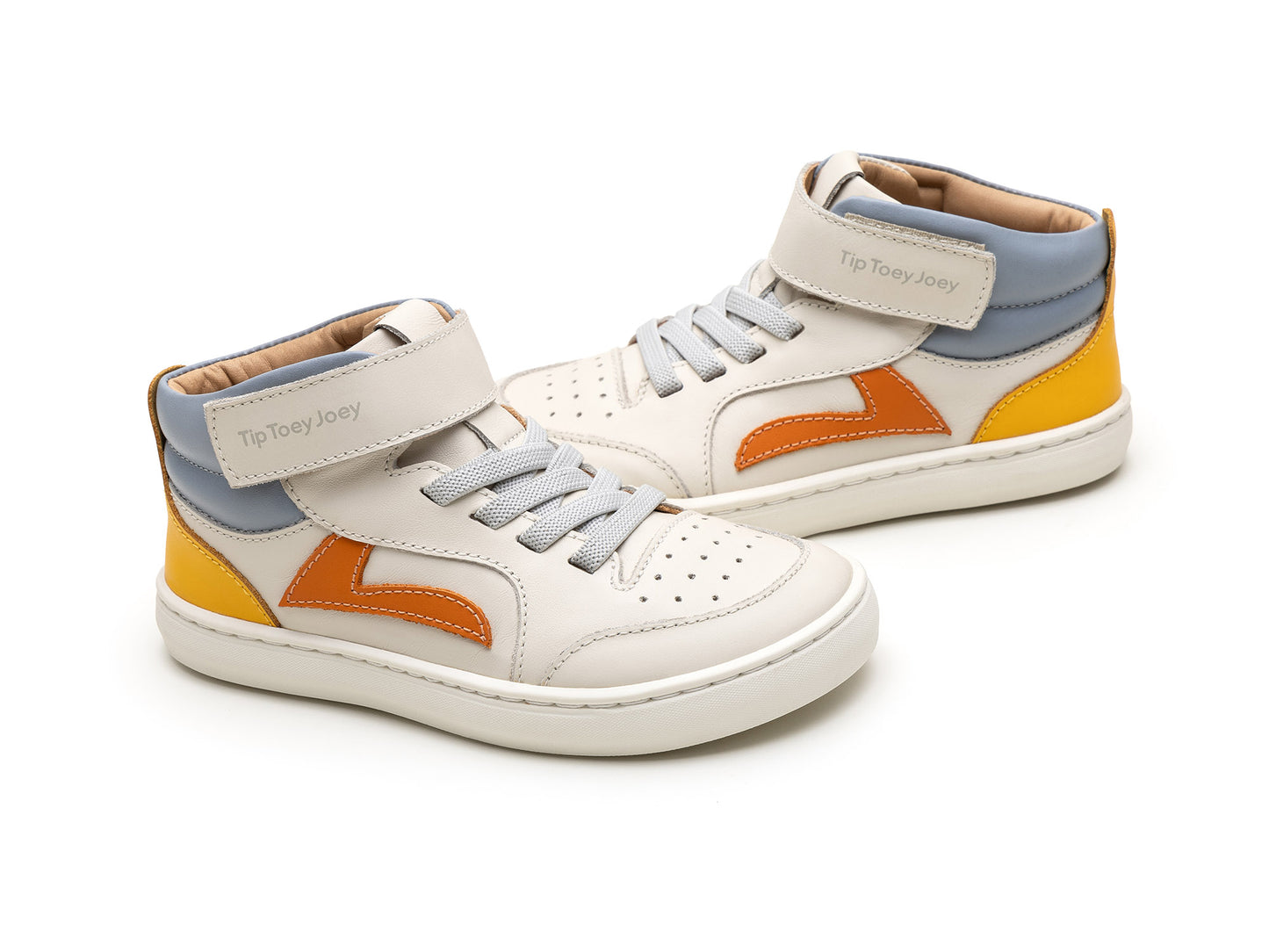 Tip Toey Joey - Ténis Landy High-top Tangerina (run&play)