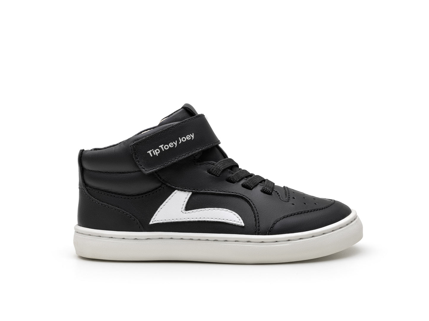 Tip Toey Joey - Ténis Landy High-top Black (run&play)