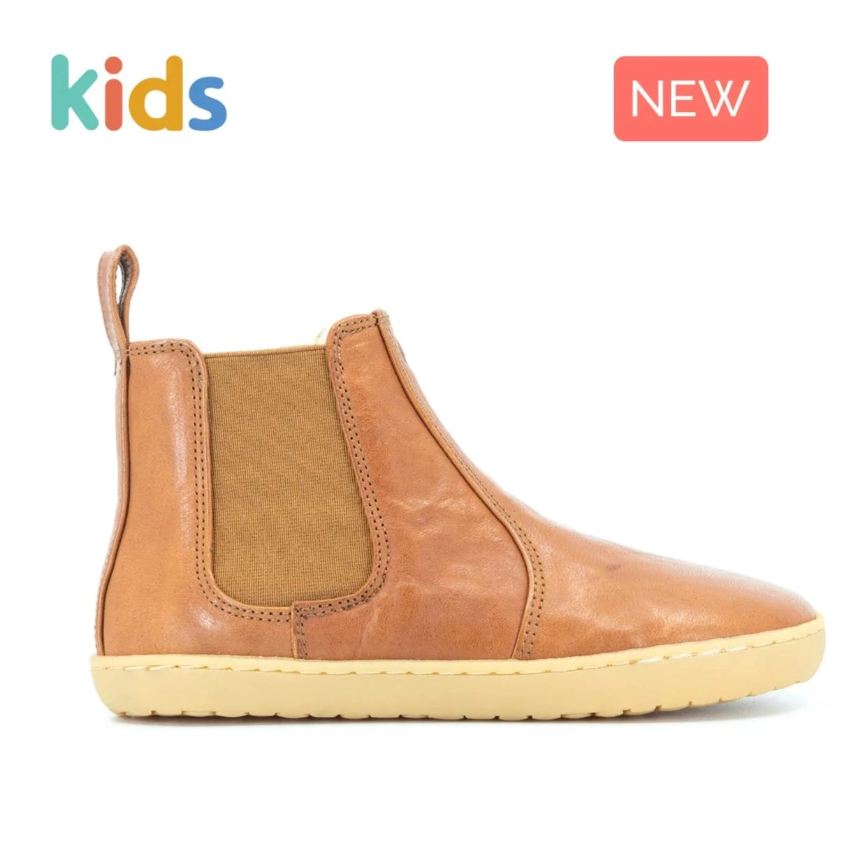 Botas Chelsea Caramel Kids - Mukishoes