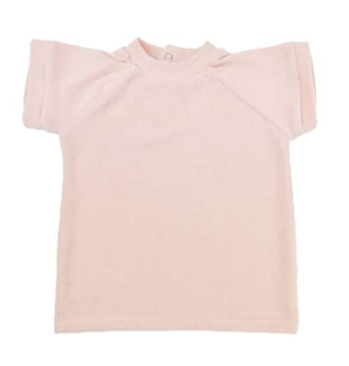 Camisola de praia em algodão Rosa Pastel - BT BOX