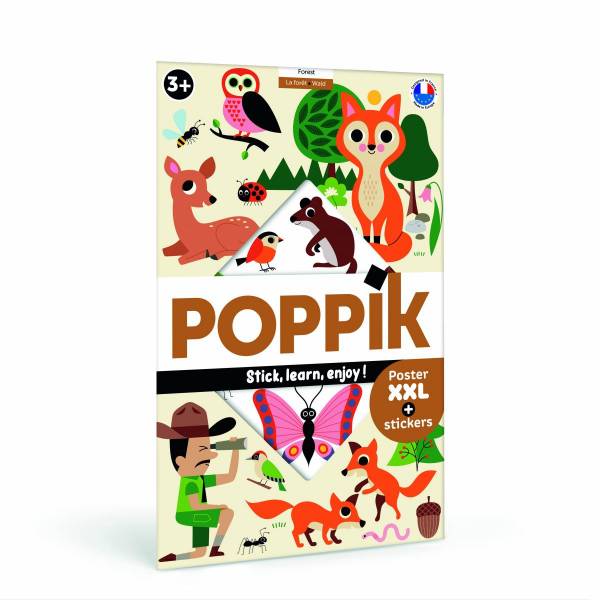Poster Criativo "Discovery Floresta" (3-8) - Poppik