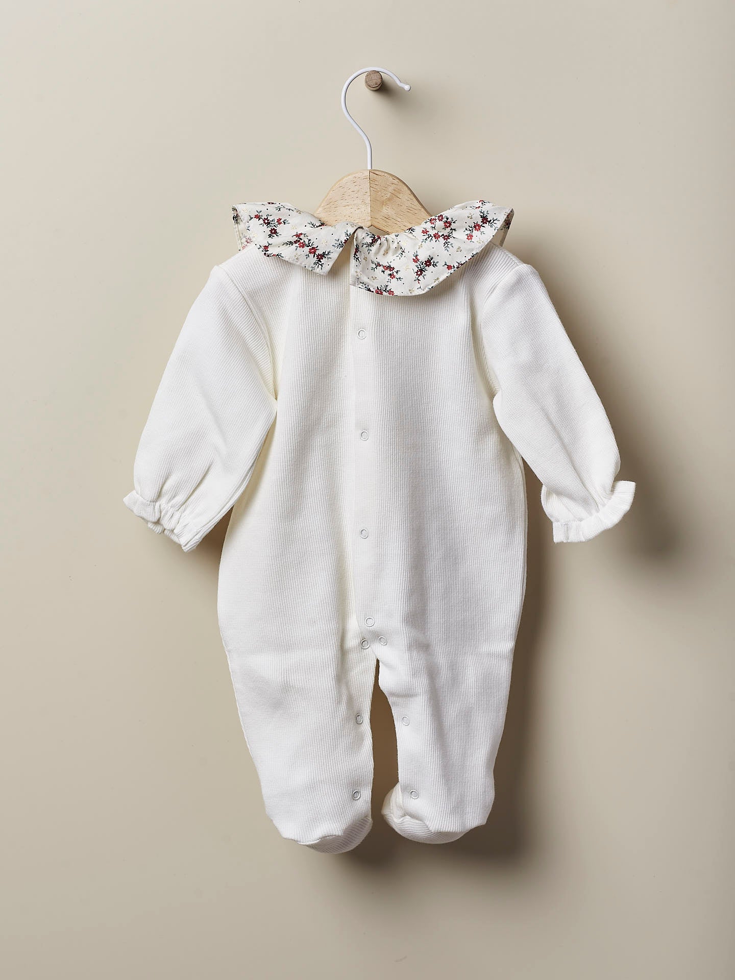 NATAL: Babygrow pijama celebração Branco - Wedoble