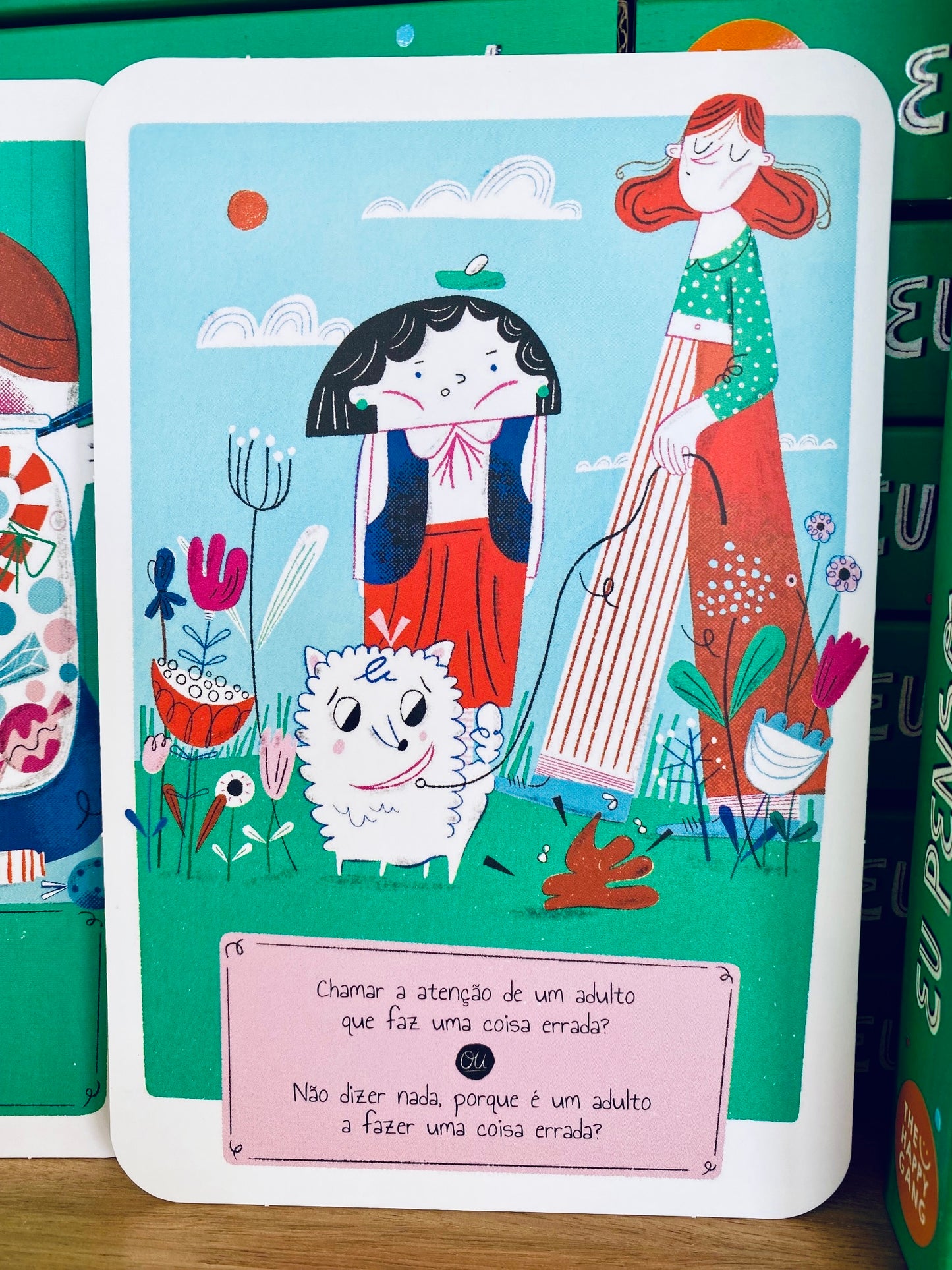 Cartas "Eu penso, Eu escolho!?" - The Happy Gang