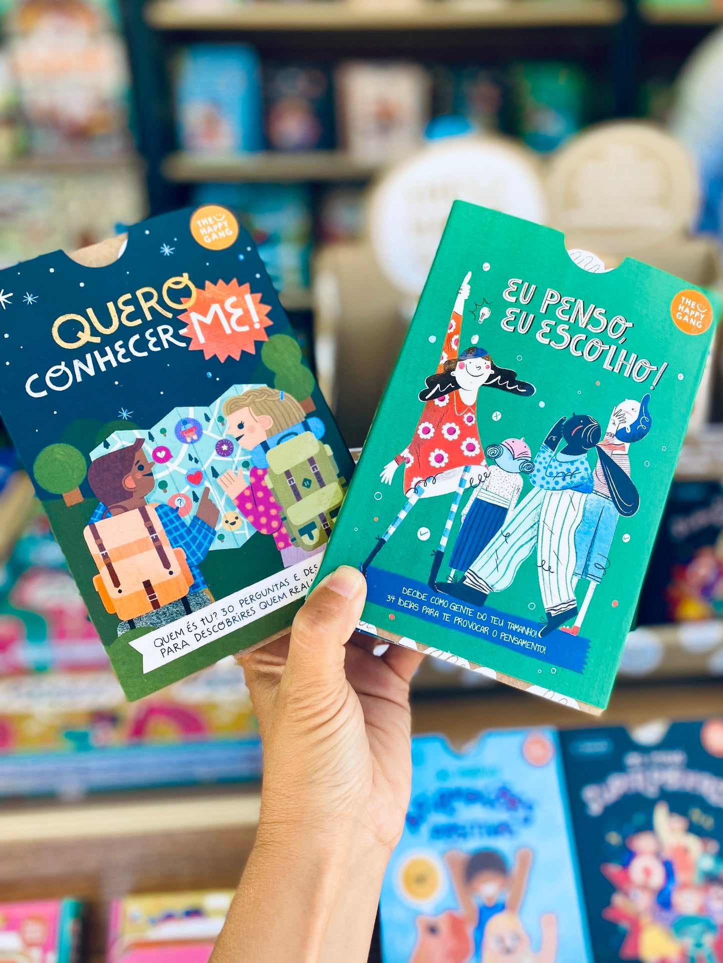 Cartas "Eu penso, Eu escolho!?" - The Happy Gang