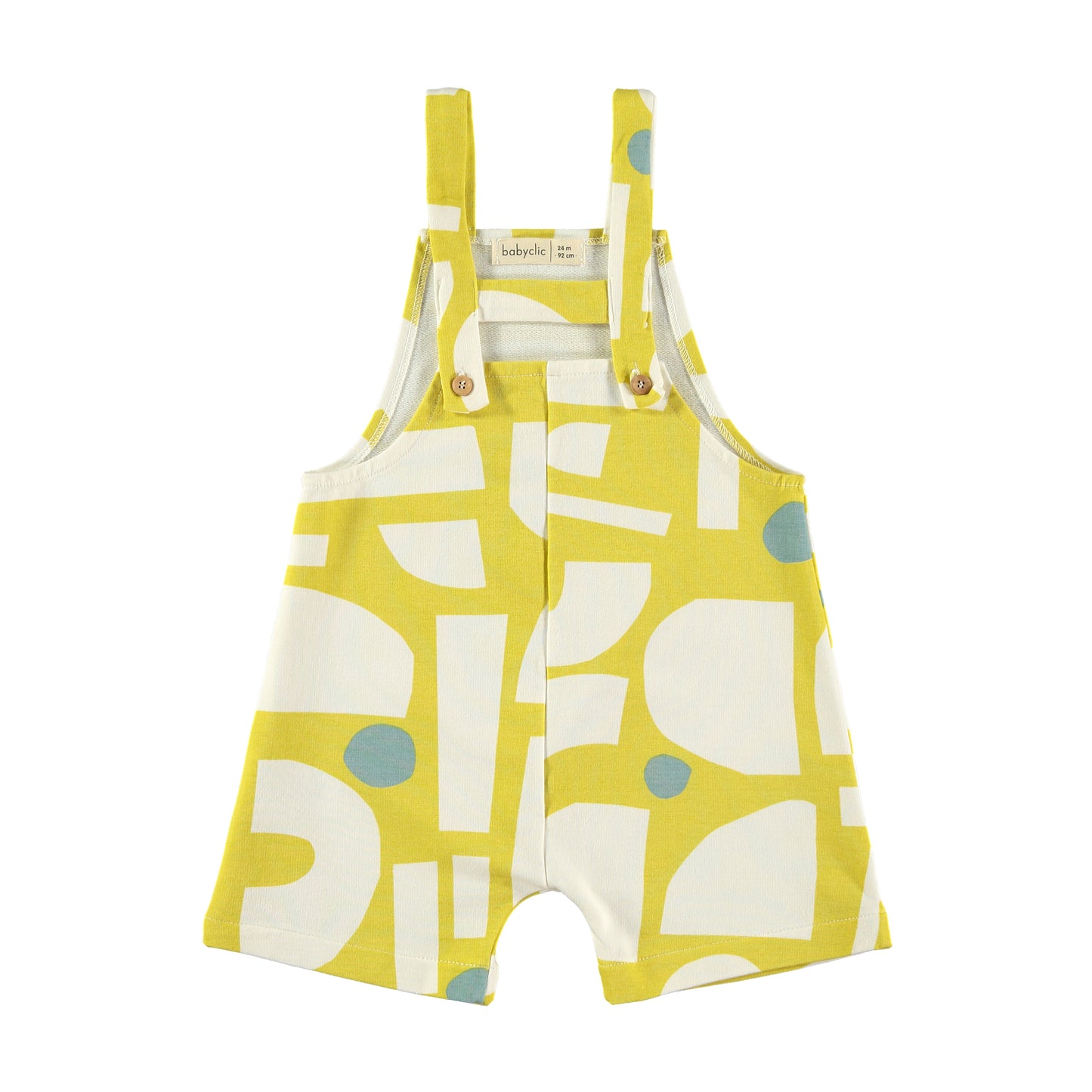 Macacão curto Geo Lemon - Baby Clic