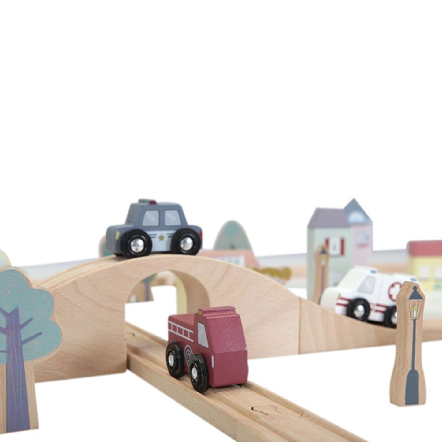 Set de veículos - Coleção Railway XXL - Little Dutch