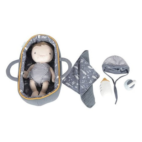 Boneco de Pano Jim com Alcofa - Little Dutch