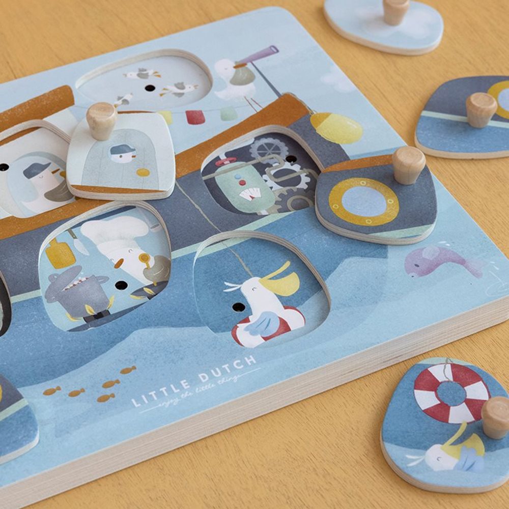 Puzzle Sonoro Sailors Bay - Little Dutch