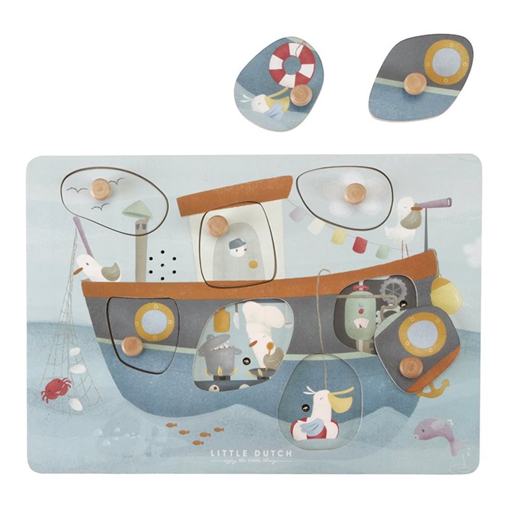 Puzzle Sonoro Sailors Bay - Little Dutch