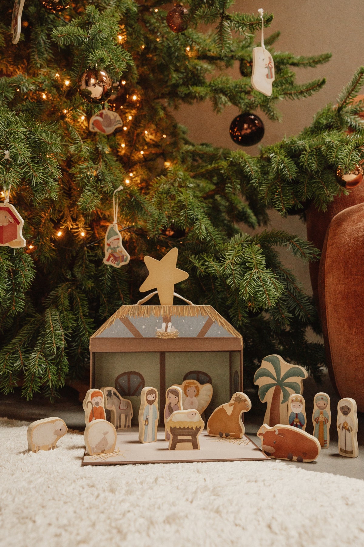 Play box de Natal – Presépio - Little Dutch
