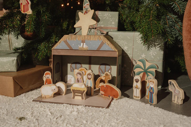 Play box de Natal – Presépio - Little Dutch