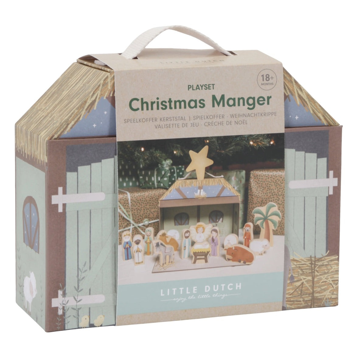 Play box de Natal – Presépio - Little Dutch