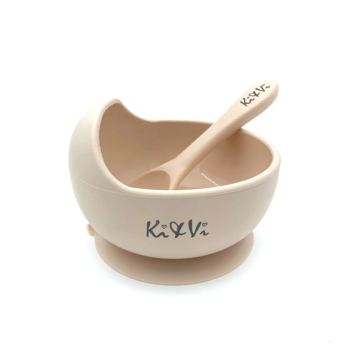Conjunto Bowl e colher Soft Pink - Ki & Vi