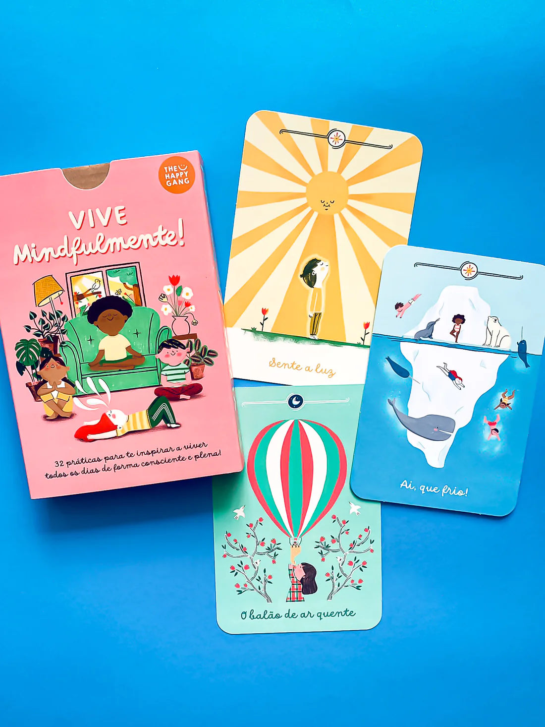 Cartas "Vive Mindfulmente" - The Happy Gang