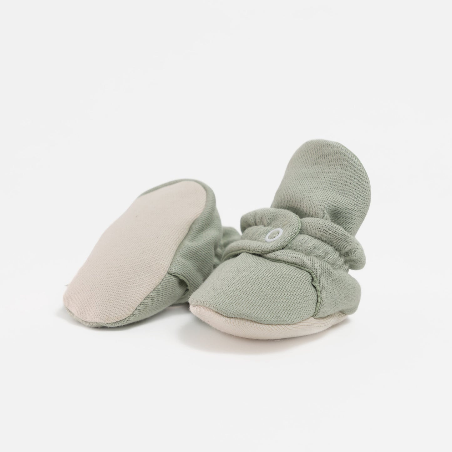 Baby Booties Pistachio Cupcake (inverno) - Zás Trás for Babies