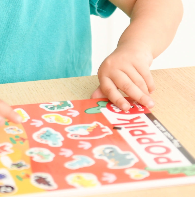 Poppik - Sticker Cards Dinosaurs