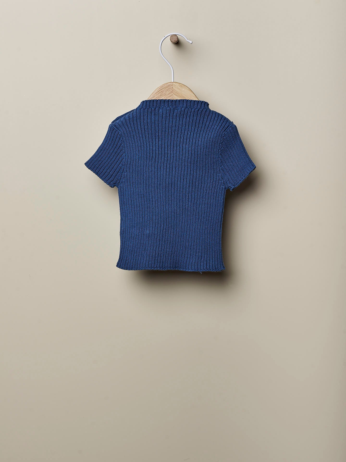 Blue knit sweater - Wedoble
