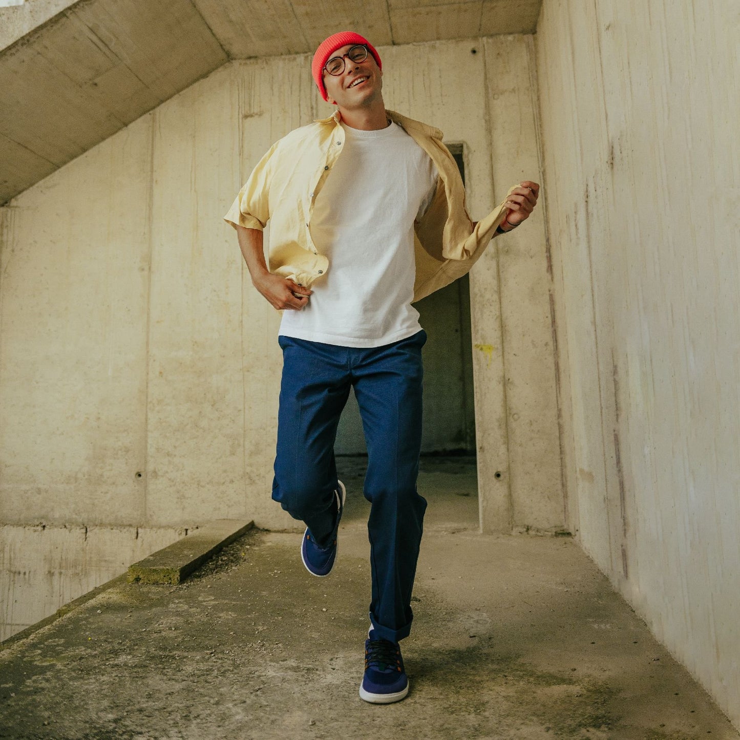 Ténis Revive Blue & White - Barebarics